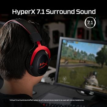 HyperX KHX-HSCP-GM Cloud II - Gaming Kopfhörer (für PS4/Mac-PC/Xbox One/Mobile) gun metal