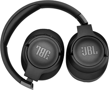 JBL Tune 760BT Wireless Over-Ear NC Headphones, Powerful JBL Pure Bass Sound, ANC + Ambient Aware, 50H Battery, Hands-Free Call, Voice Assistant, Fast Pair - Black, JBLT760NCBLK