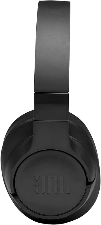 JBL Tune 760BT Wireless Over-Ear NC Headphones, Powerful JBL Pure Bass Sound, ANC + Ambient Aware, 50H Battery, Hands-Free Call, Voice Assistant, Fast Pair - Black, JBLT760NCBLK