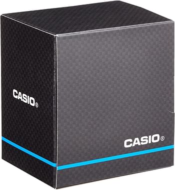 Casio Mens Quartz Watch, Analog-Digital Display And Stainless Steel Strap Aq-230A-7Bmqyes - Silver