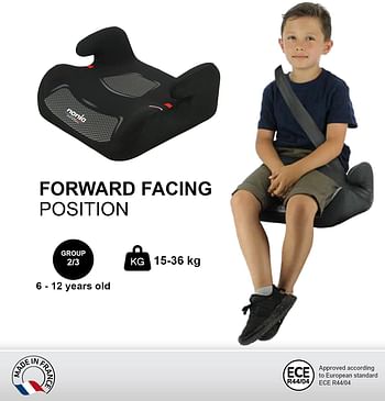 Nania, TOPO Kids Booster Car Seat for Group 2/3 For 6 to 12 years (15-36kg) - Grafik