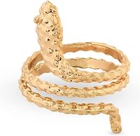 Zaveri Pearls Ring For Women (Golden) (Zpfk9892)