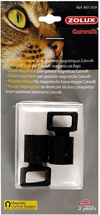 Zolux Extra Magnetic Collars 2Pc Black