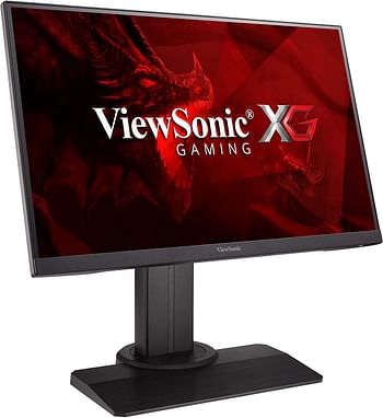 Viewsonic Xg2405 24 Inch 1080P 1Ms 144Hz Frameless Ips Gaming Monitor, Black