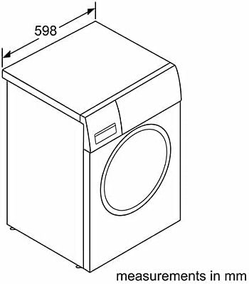 Bosch-Frontload Washing Machine, 8Kg, White, Waj20180Gc"Min
