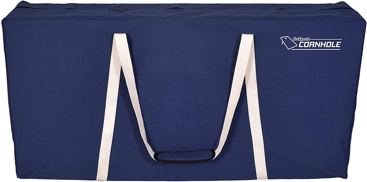 GoSports Canvas Carrying Case - PRO Grade 4' x 2' Regulation Size - Choose Between Navy Blue, Gray and Natural Canvas Colors