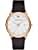 Emporio Armani Men's Three-Hand Dress Watch With Quartz Movement Brown|Rose Gold