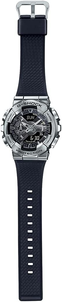 Casio G-Shock GM-110-1ADR Metal Face Men's Digital-Analog Wrist Watch