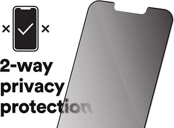 Bodyguardz PRTX Privacy, iPhone 13 (2021 ), PureGuard, Sustainable Packaging, Small, Install tool