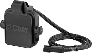 CURT 58266 Protective GMC MultiPro, Chevy Multi-Flex Tailgate Sensor for Towing Accessories, 2-1/2-Inch Receiver Hitch Cap