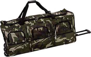 Rockland Rolling Duffel Bag, OneSize