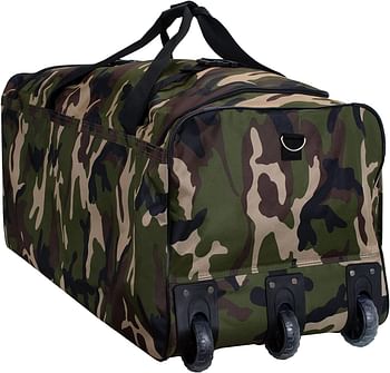 Rockland Rolling Duffel Bag, OneSize