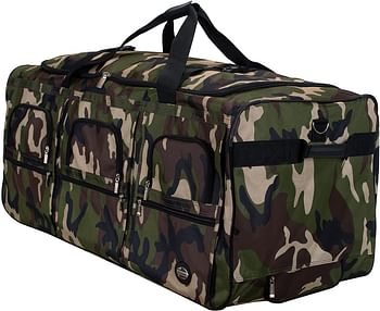 Rockland Rolling Duffel Bag, OneSize