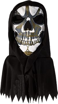 Skeleton Instant Kit With Hood & Gloves/Black