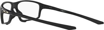 Oakley Men's Ox8080 Crosslink Zero Asian Fit Square Prescription Eyewear Frames Color: Satin Black/Demo Lens