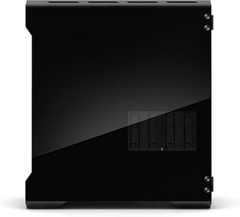 Phanteks PH-ES314ETG_BK EVOLV mATX Tempered Glass Edition Aluminum Exterior RGB LED Illumination Micro Tower Case Satin Black PH-ES314ETG_BK