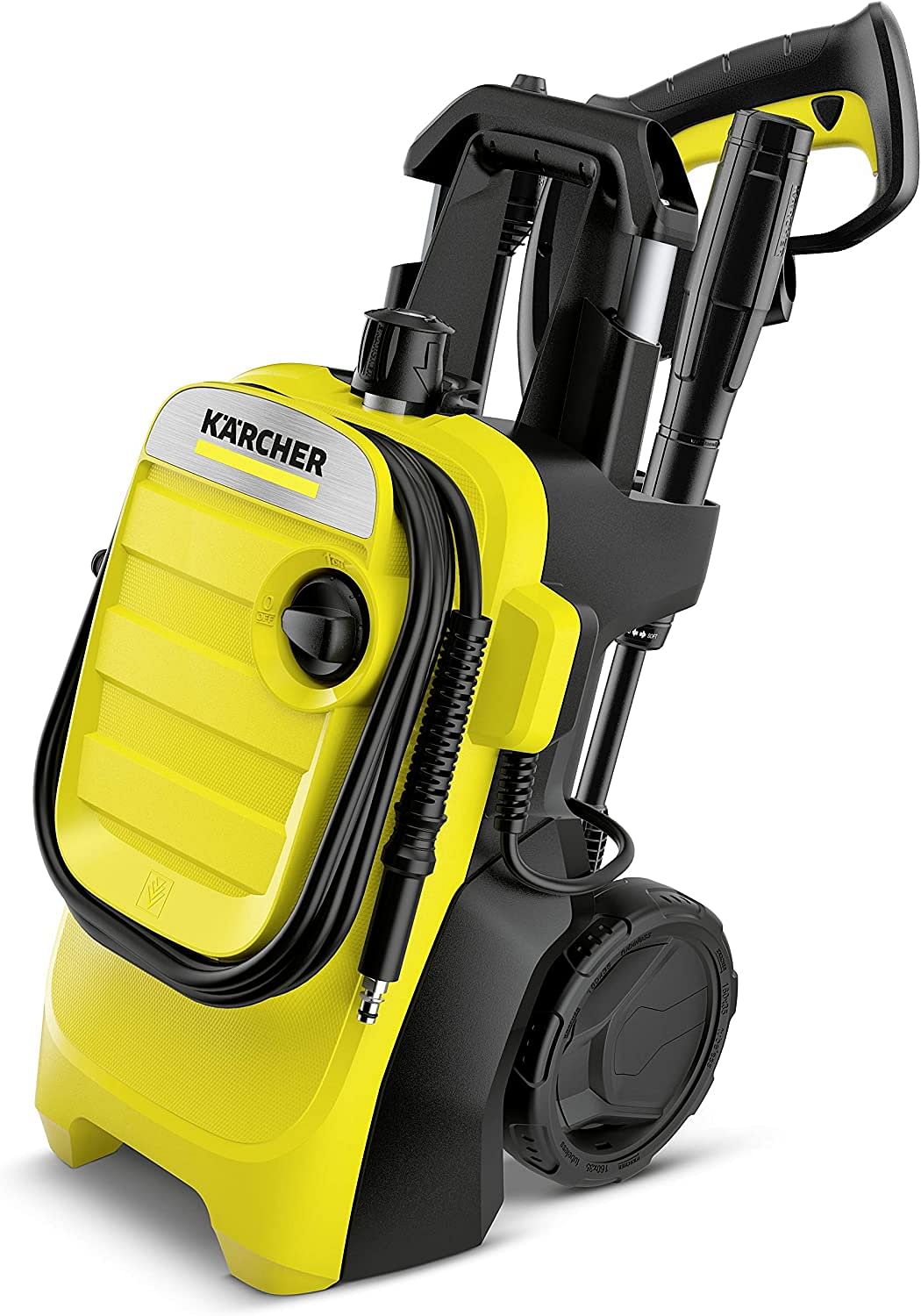 Kärcher K 4 Compact Pressure Washer, Yellow/Black, Medium