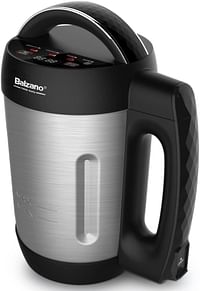Balzano 1L Multi-Functional Smart Soup Maker, Smoothies, Baby Food, Compact, 6 Preset Programs, 140W, SM-616, Stainless Steel/Black