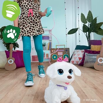 Furreal Gogo My Dancin' Pup, Electronic Pet Toy, Dancing Toy With 50+ Sounds And Reactions, Interactive Toys, Ages 4 And Up, White