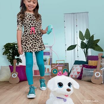 Furreal Gogo My Dancin' Pup, Electronic Pet Toy, Dancing Toy With 50+ Sounds And Reactions, Interactive Toys, Ages 4 And Up, White