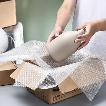 Bubble Wrap Roll, 75 cm x 10 m Air Bubble Cushioning Wrap for Packaging, Shipping, Mailing, Packing and Moving Supplies