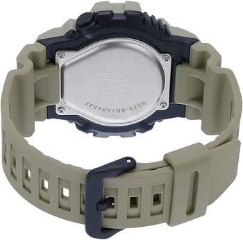 Casio Mens Quartz Watch, Analog-Digital Display and Resin Strap HDC-700-3A3VDF