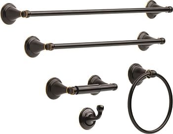 Delta Faucet Windemere Toilet Paper Holder, Oil Rubbed Bronze, Bathroom Accessories, 79650-Orb