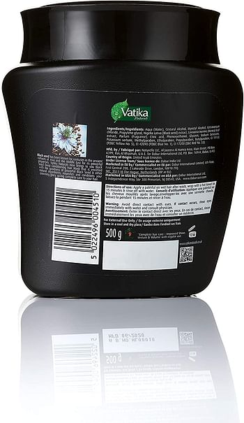 حمام الزيث بالحبة السوداء من فاتيكا ناتشورالز - علاج بالزيت الساخن للعناية الكاملة - 500 جرام