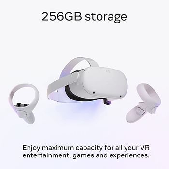 Meta Quest 2 — Advanced All-In-One Virtual Reality Headset — 256 Gb