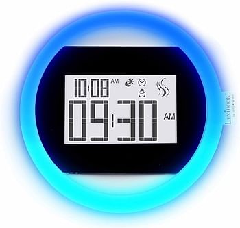 Lexibook By Sensorwake The Olfactory Alarm Clock Relaxing Light Fm Radio Battery Operated Or USb Cable Cs100 - White / Black