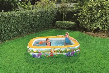 حوض سباحة قابل للنفخ على شكل ديزني من بست واي 91008 - متعدد الالوان