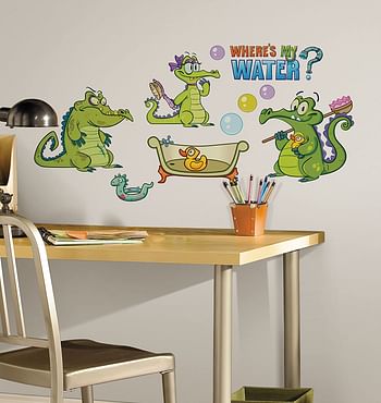Roommates Disney Where My Water Peel And Stick Wall Decal Stickers, Multi-Colour, RMK1940SCS