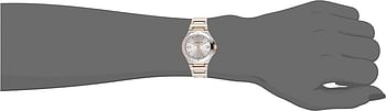 Anne Klein Women Two-Tone Bracelet Watch 10/8655Svtt Silver Size 28 Quartz Movement