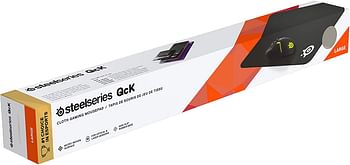 Steelseries Qck Cloth Gaming Mousepad Micro-Woven Cloth For Maximum Control Optimized For Low And High Cpi Tracking Movements (450 mm X 400 mm X 2 mm)