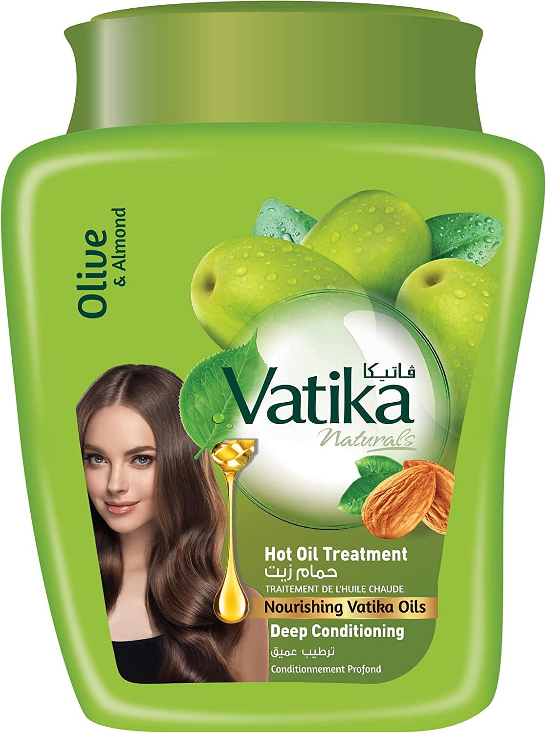 Vatika Naturals Hammam Zaith with Olive & Almond - Hot Oil Treatment for Deep Conditioning - 1 kg