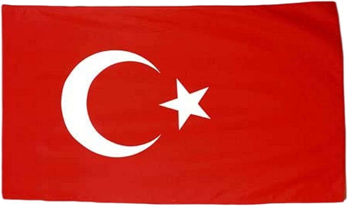 AZ FLAG Turkey Flag 3' x 5' - Turkish Flags 90 x 150 cm - Banner 3x5 ft Light Polyester