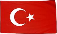 AZ FLAG Turkey Flag 3' x 5' - Turkish Flags 90 x 150 cm - Banner 3x5 ft Light Polyester