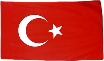 AZ FLAG Turkey Flag 3' x 5' - Turkish Flags 90 x 150 cm - Banner 3x5 ft Light Polyester