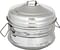 Raj Steel Idli Cooker Medium Kkip0m 1 Pc - Silver