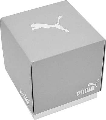 Puma Reset V2 Three-Hand Watch With Jump Cat Logo, Black