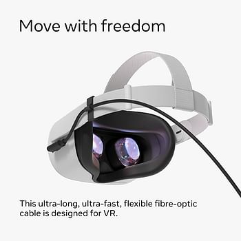 Oculus Link Virtual Reality Headset Cable for Quest 2 and – 5 m (16 ft) PC VR