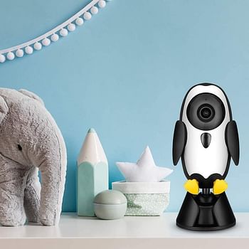 Qubo Baby Cam by Hero Group 1080p Full HD WiFi Smart Baby Monitor with Baby Cry Alert, Alexa Enabled, Two-Way Talk Back Audio and Lullaby Player