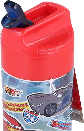 Stor Small Tritan Hydro Bottle 430ml Cars Stickers