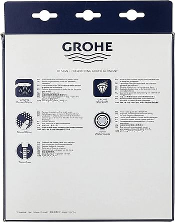 Grohe Bathroom Fixtures, Trigger Spray, Shattaf With Wall Holder - Tempesta-F Collection, 27812Il1