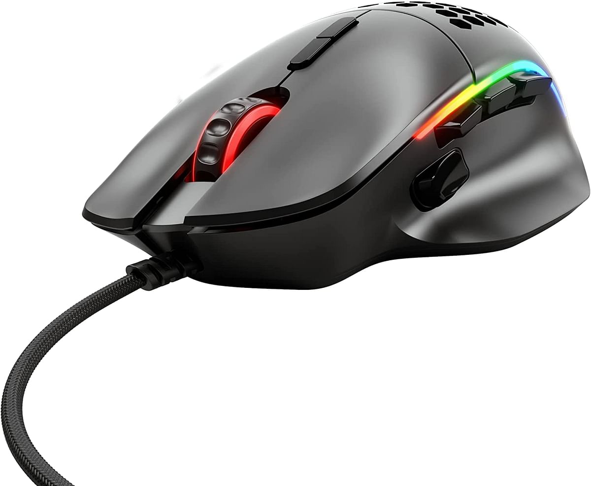 Glorious Gaming Mouse - Model I 69 g Superlight Honeycomb Mouse, Matte Black Mouse - 9 Customizable Buttons