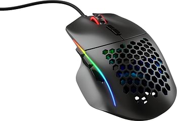 Glorious Gaming Mouse - Model I 69 g Superlight Honeycomb Mouse, Matte Black Mouse - 9 Customizable Buttons