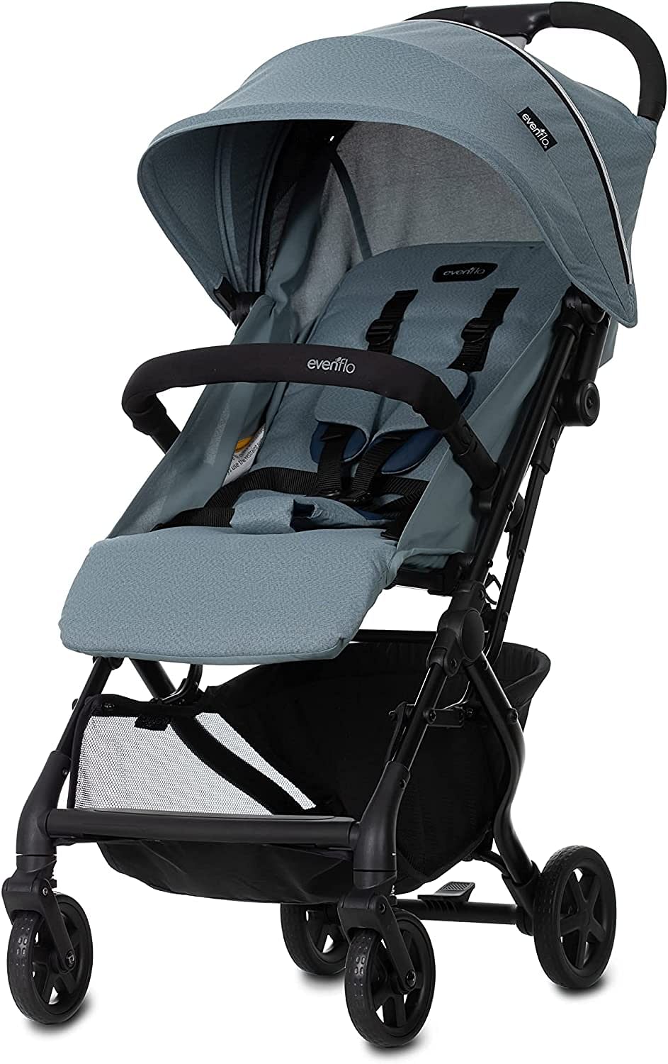 Evenflo Pilot Ultra-Compact Stroller 7M-36M, Arctic Blue