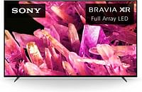 سلسلة تلفزيون سوني 75 بوصة 4K الترا اتش دي X90K من BRAVIA XR Full Array LED Smart Google TV مع Dolby Vision HDR وميزات حصرية لطراز بلاي ستيشن 5 XR75X90K 22، أسود