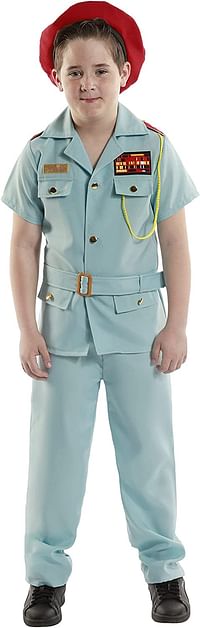 Mad Costumes Police Officer Professions Costumes for Kids, Medium Sky Blue