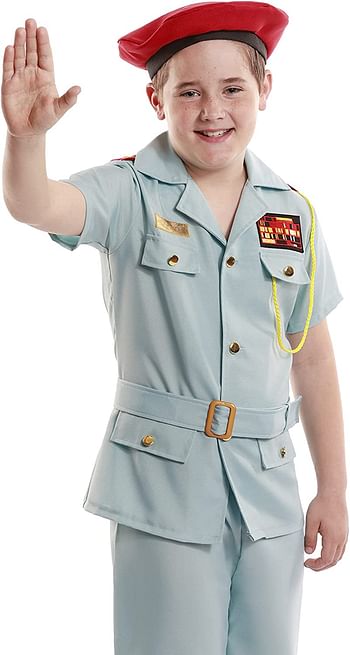 Mad Costumes Police Officer Professions Costumes for Kids, Medium Sky Blue